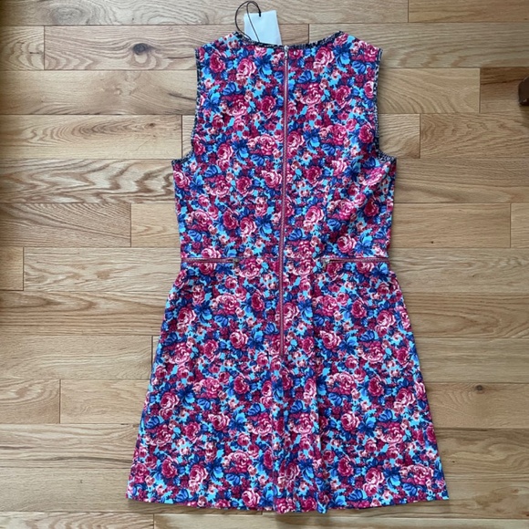 NWT spotmax code floral cotton mini shift dress - Picture 4 of 5
